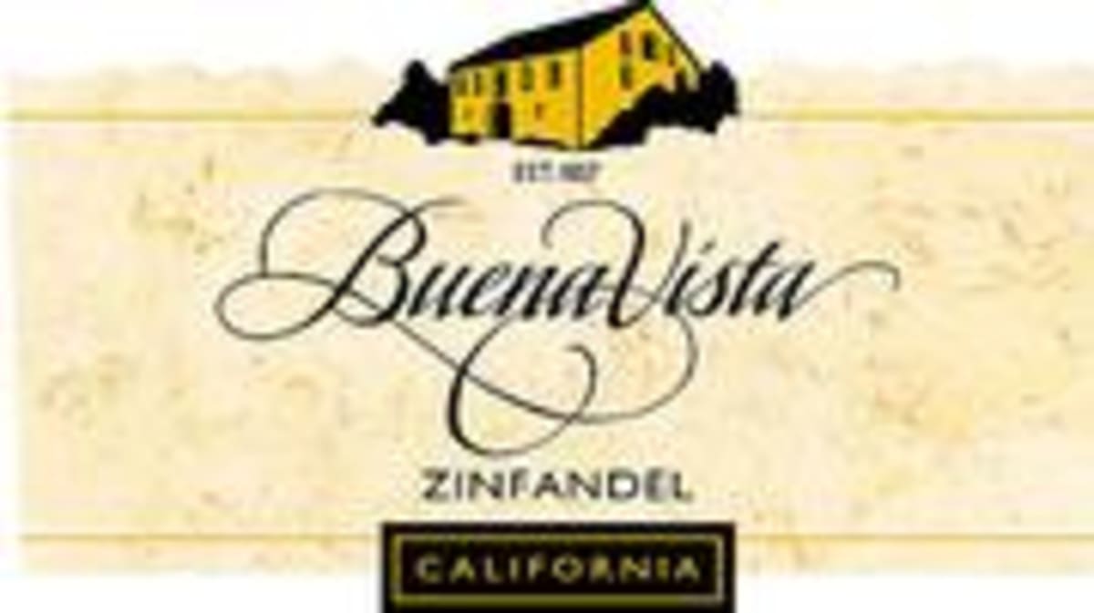 Buena Vista Zinfandel 1998 Front Label