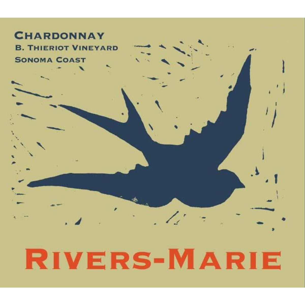 Rivers-Marie B. Thieriot Vineyard Chardonnay 2008 Front Label