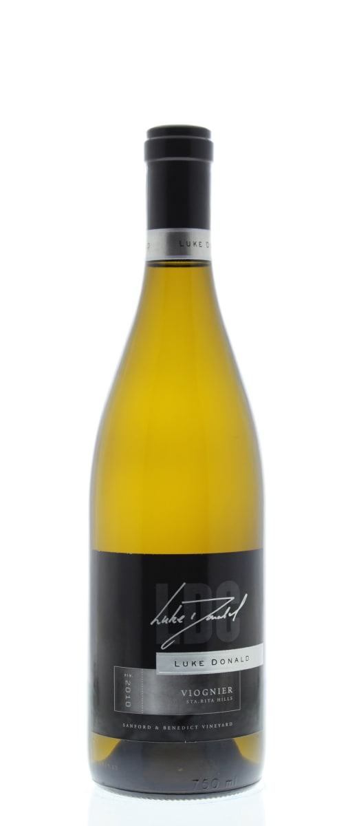 Luke Donald Collection Viognier 2010 Front Bottle Shot