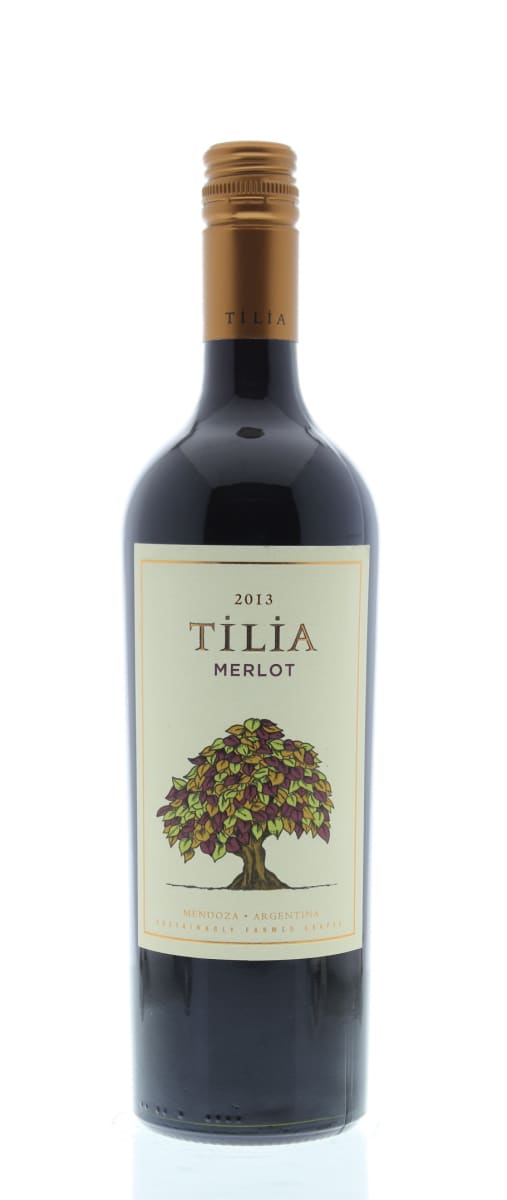 Tilia Merlot 2013 Front Bottle Shot