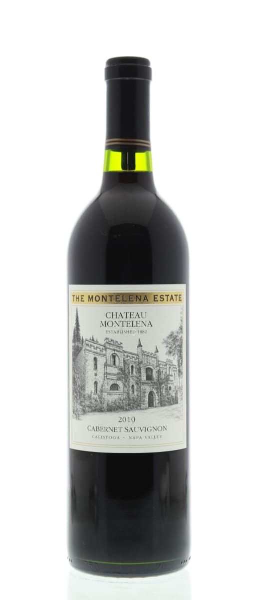 Chateau Montelena Estate Cabernet Sauvignon 2010 Front Bottle Shot