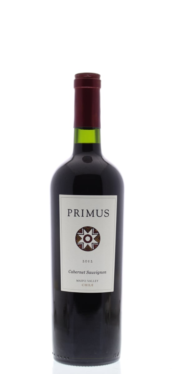 Primus Cabernet Sauvignon 2012 Front Bottle Shot