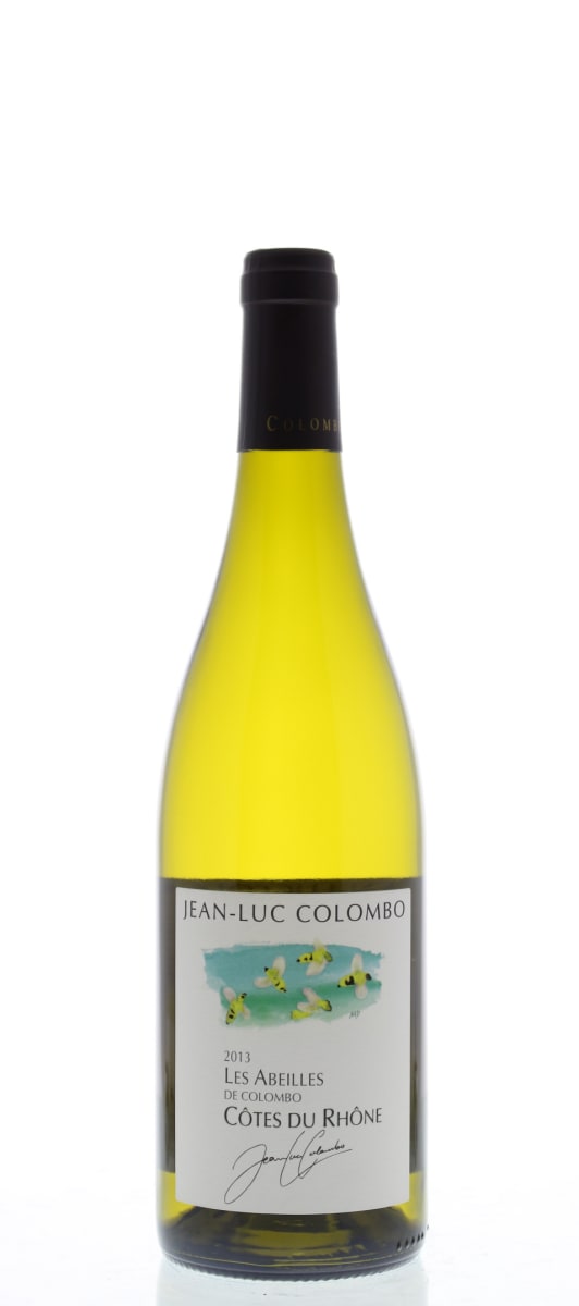 Jean-Luc Colombo Cotes du Rhone Les Abeilles Blanc 2013 Front Bottle Shot