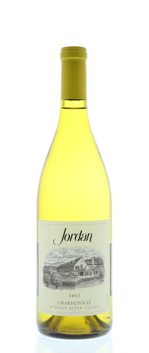 Jordan Chardonnay 2012 Front Bottle Shot