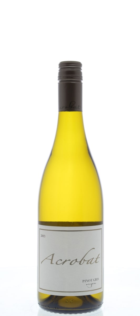 Acrobat Pinot Gris 2013 Front Bottle Shot