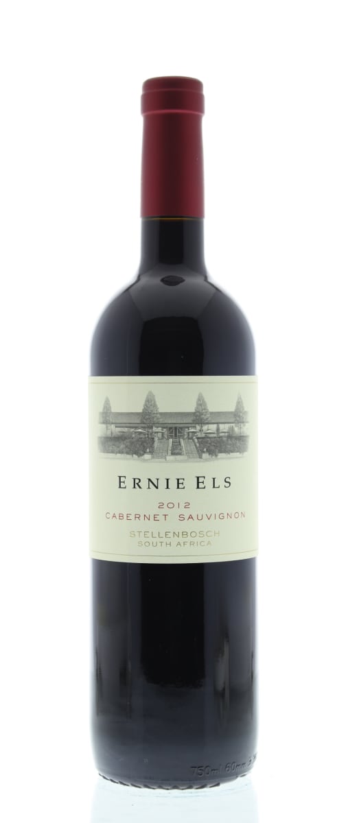 Ernie Els Cabernet Sauvignon 2012 Front Bottle Shot