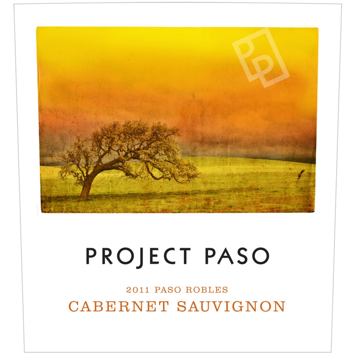 Project Paso Cabernet Sauvignon 2011 Front Label