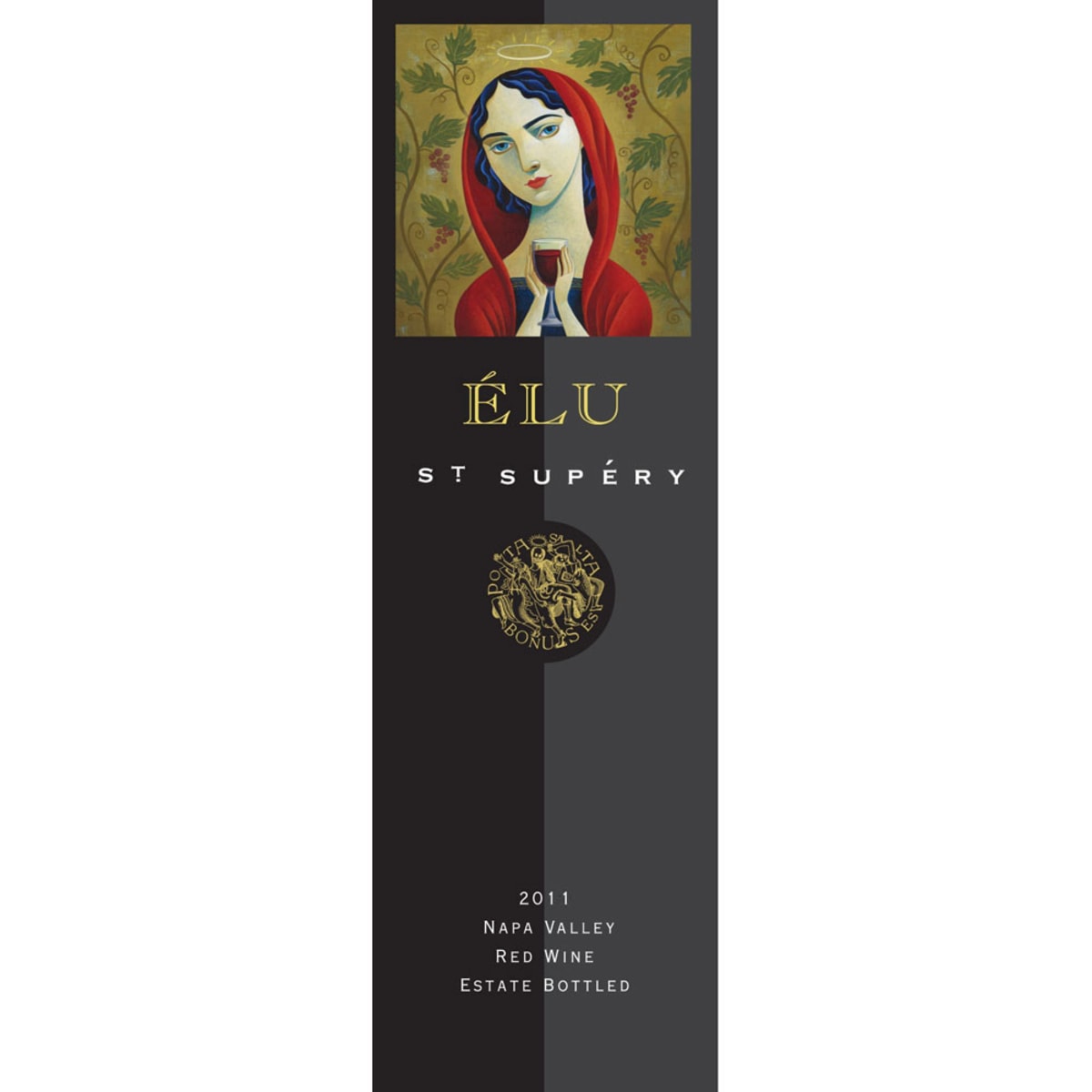 St. Supery Elu 2011 Front Label