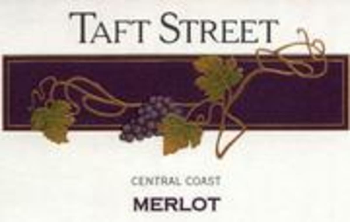 Taft Street Coastal Merlot 1997 Front Label