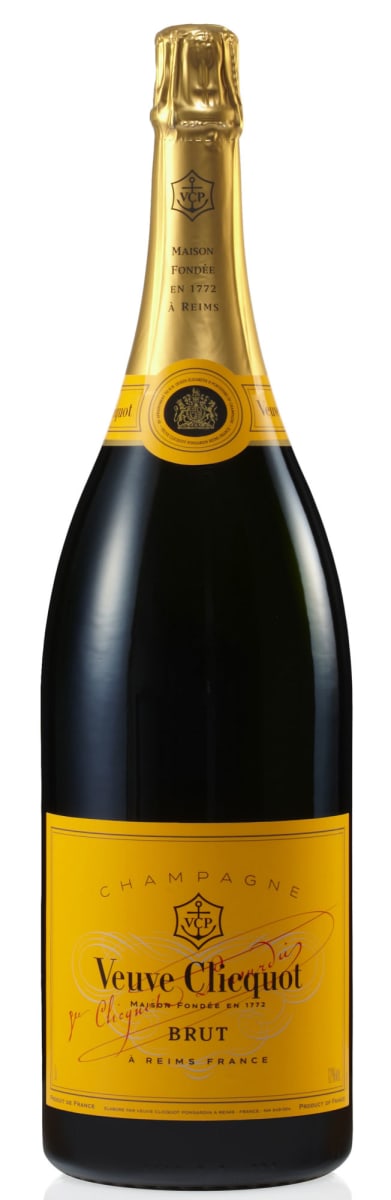 Veuve Clicquot Yellow Label Brut (3 Liter Bottle - Jeroboam) Front Bottle Shot