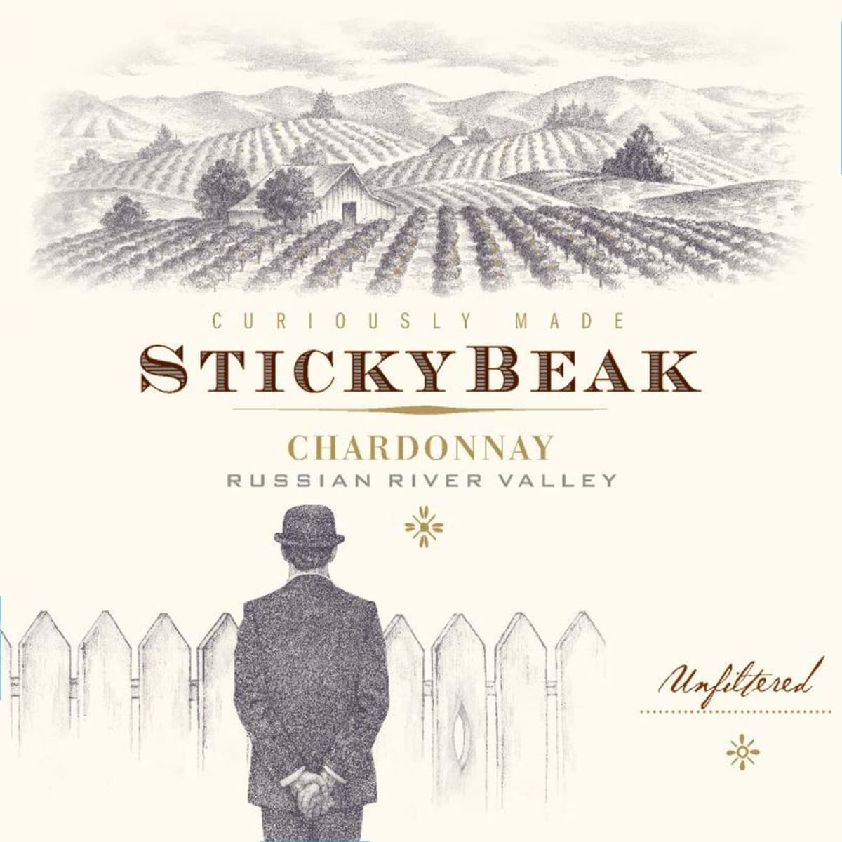 Stickybeak Chardonnay 2012 Front Label