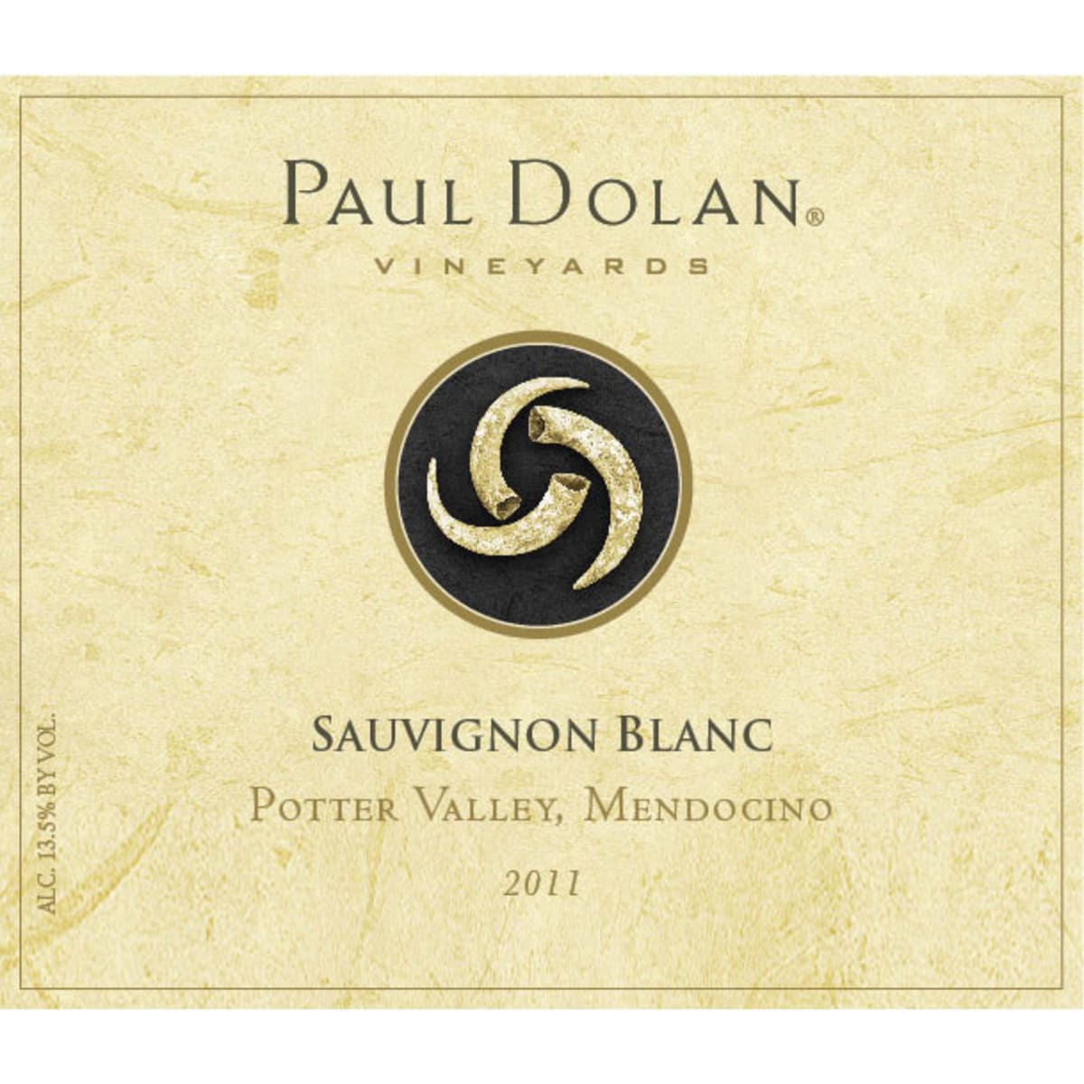 Paul Dolan Vineyards Sauvignon Blanc 2011 Front Label