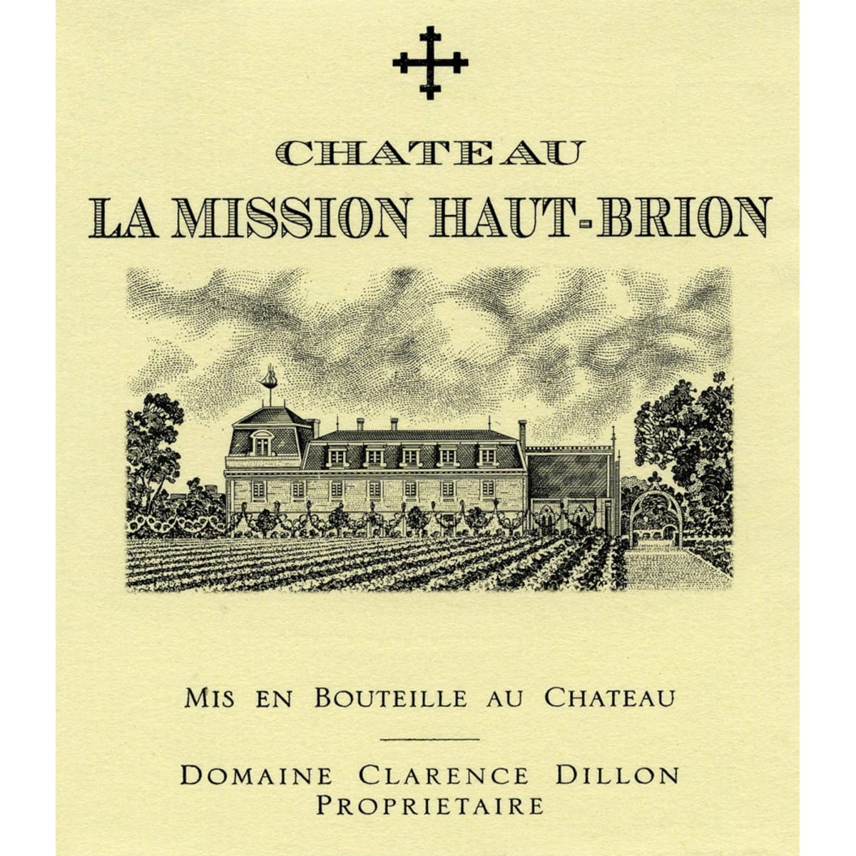 Chateau La Mission Haut-Brion  2004 Front Label