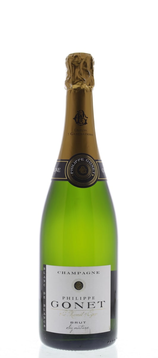 Philippe Gonet Blanc de Blancs Brut Signature Front Bottle Shot