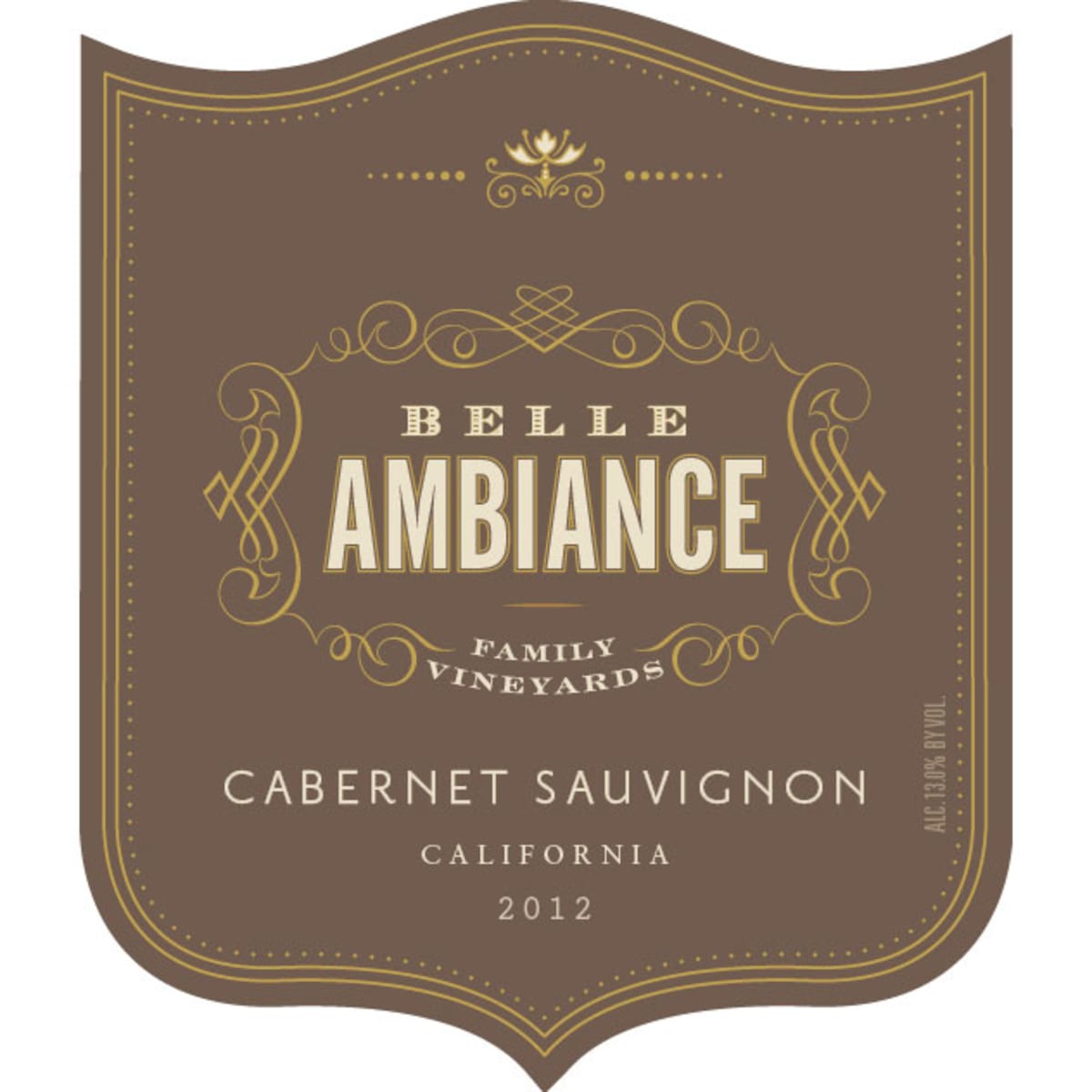 Belle Ambiance Cabernet Sauvignon 2012 Front Label