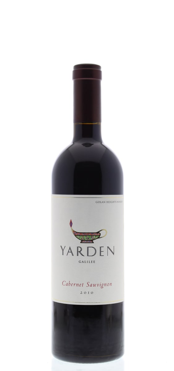 Yarden Cabernet Sauvignon (OK Kosher) 2010 Front Bottle Shot