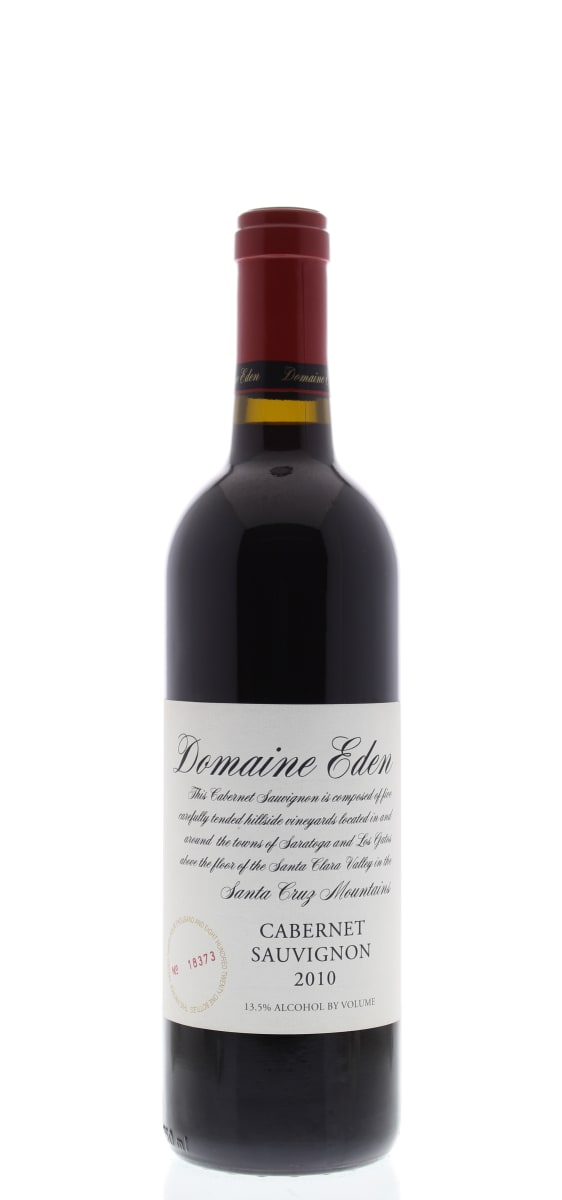 Domaine Eden Cabernet Sauvignon 2010 Front Bottle Shot