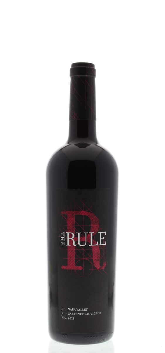 The Rule Cabernet Sauvignon 2012 Front Bottle Shot