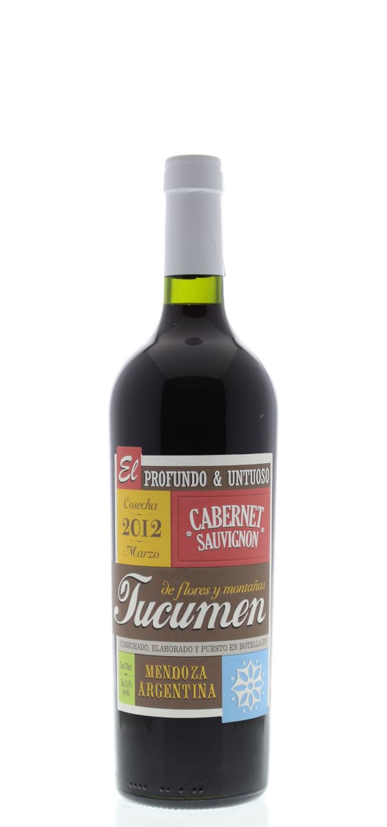 Tucumen Cabernet Sauvignon 2012 Front Bottle Shot