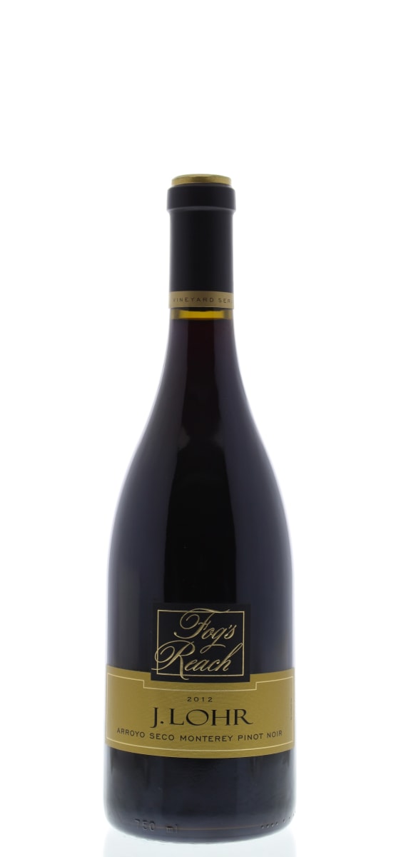 J. Lohr Fog's Reach Pinot Noir 2012 Front Bottle Shot