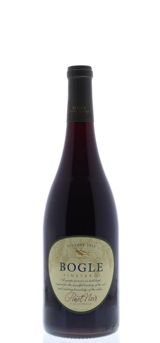 Bogle Pinot Noir 2013 Front Bottle Shot