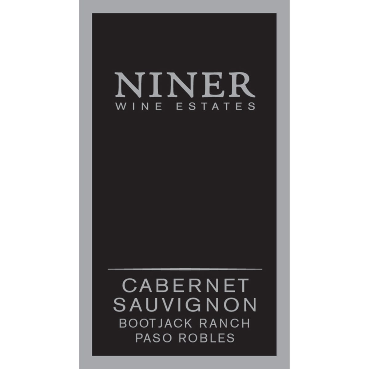 Niner Cabernet Sauvignon 2011 Front Label