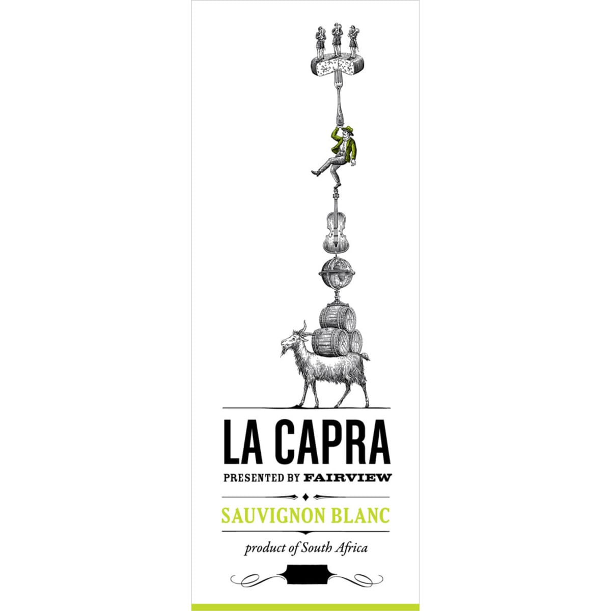 La Capra Sauvignon Blanc 2013 Front Label
