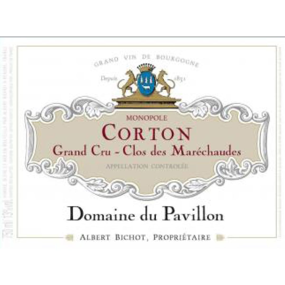 Albert Bichot Corton Clos Des Marechaudes Grand Cru 2012 Front Label