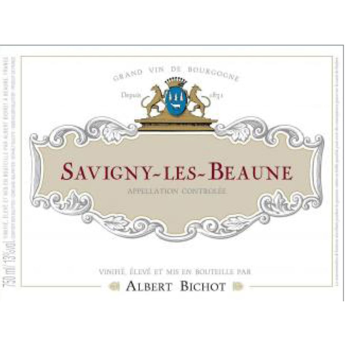 Albert Bichot Savigny Les Beaune 2012 Front Label