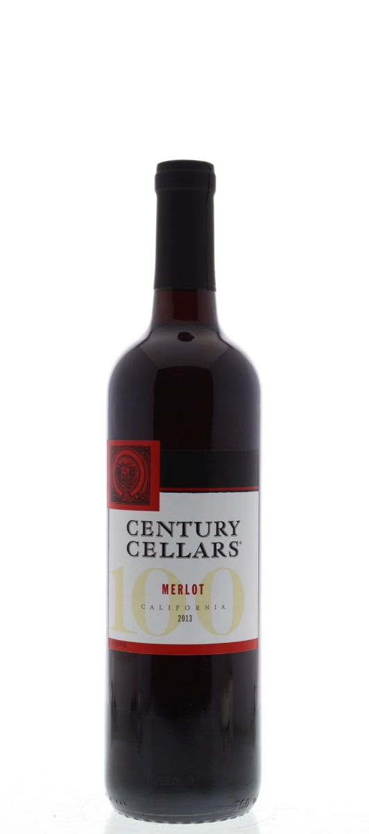 Century Cellars Merlot 2013 Front Bottle Shot