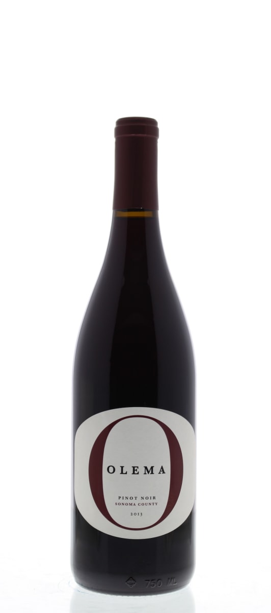 Olema  Pinot Noir 2013 Front Bottle Shot