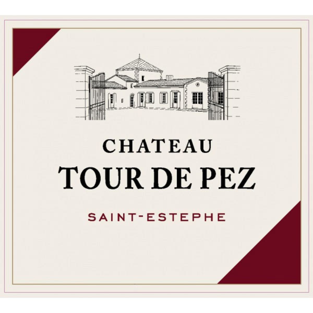 Chateau Tour de Pez  2014 Front Label