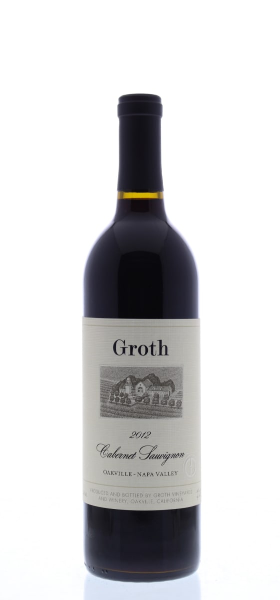 Groth Cabernet Sauvignon 2012 Front Bottle Shot