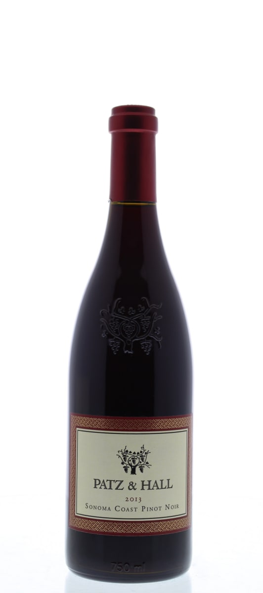 Patz & Hall Sonoma Coast Pinot Noir 2013 Front Bottle Shot