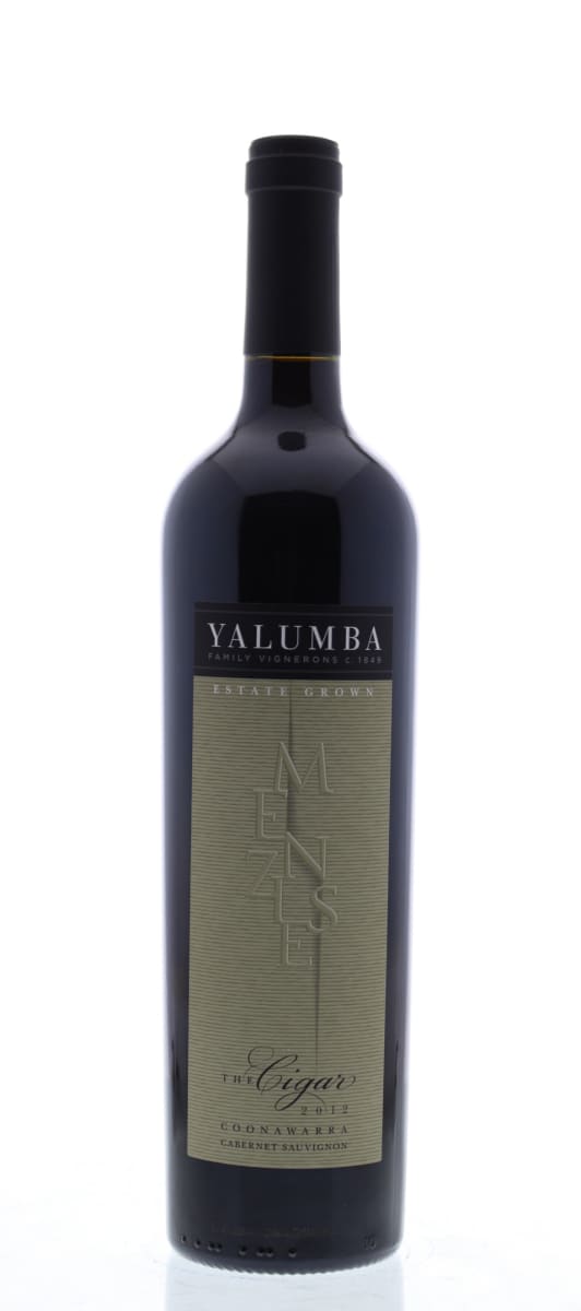 Yalumba The Cigar Cabernet Sauvignon 2012 Front Bottle Shot