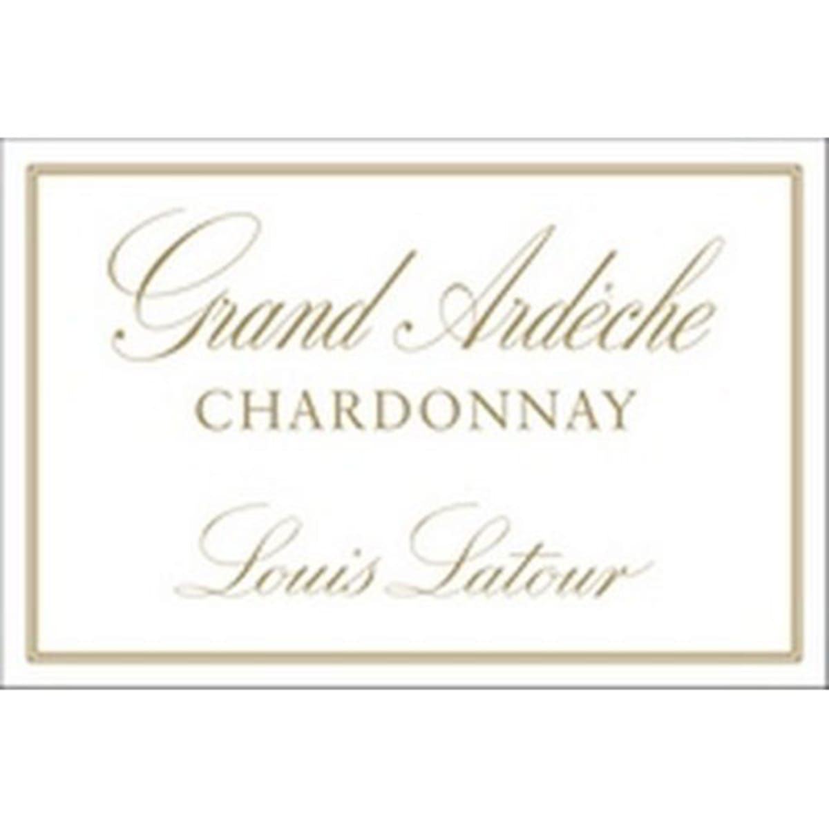 Louis Latour Grand Ardeche Chardonnay 2011 Front Label