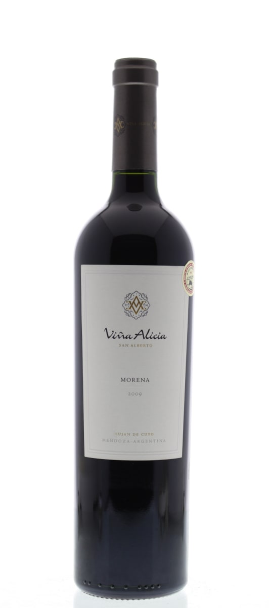 Vina Alicia Morena Cabernet Sauvignon 2009 Front Bottle Shot