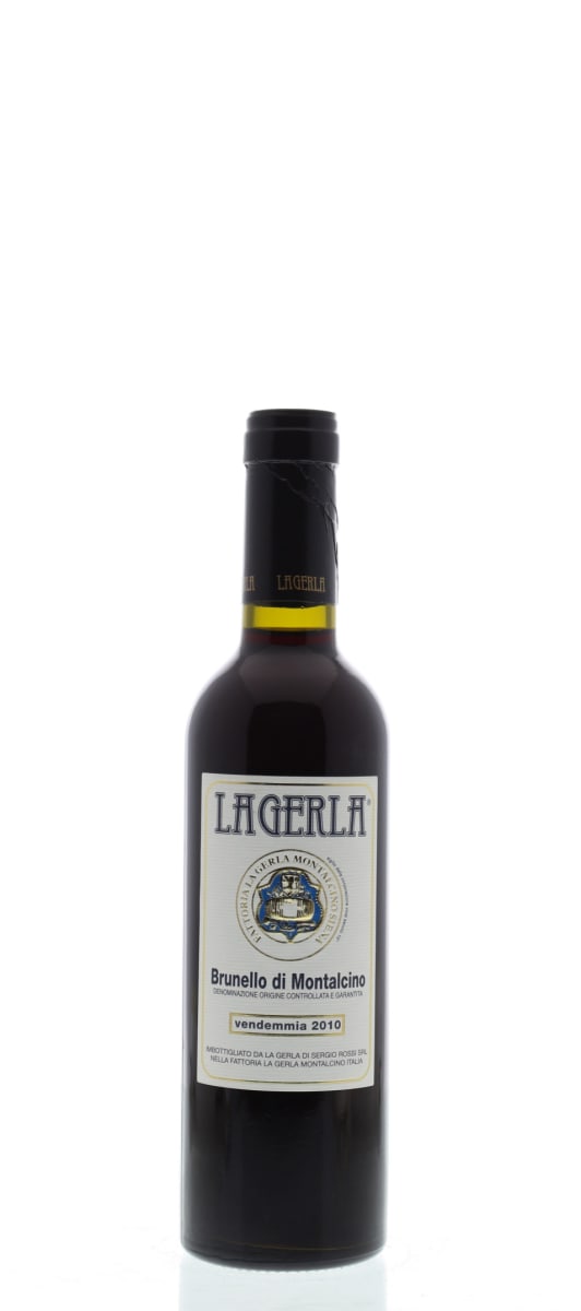 La Gerla Brunello di Montalcino (375ML half-bottle) 2010 Front Bottle Shot