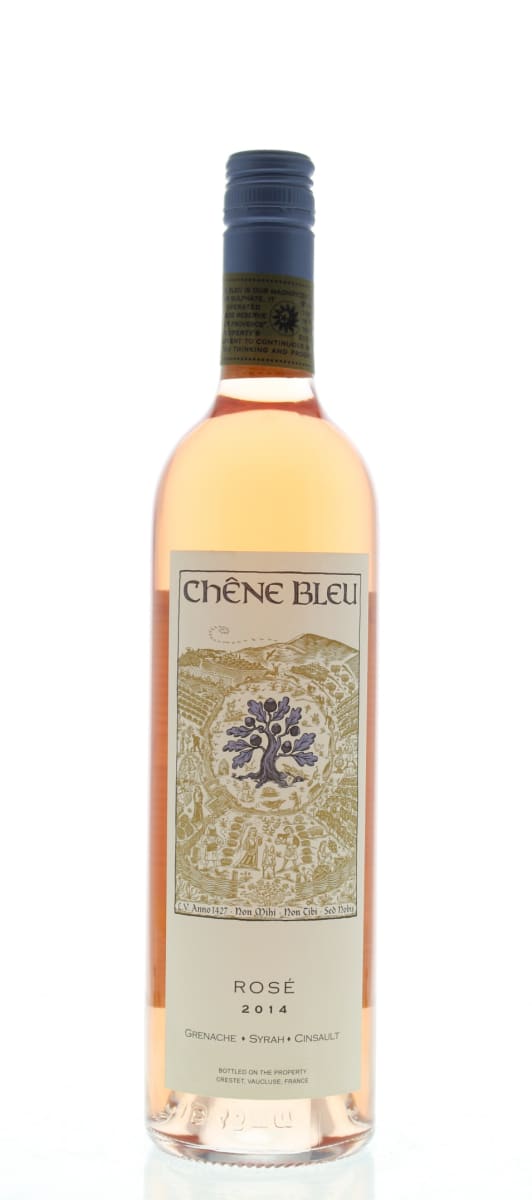 Chene Bleu Le Rose 2014 Front Bottle Shot