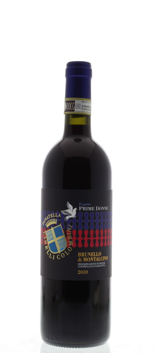 Donatella Cinelli Colombini Prime Donne Brunello di Montalcino 2010 Front Bottle Shot