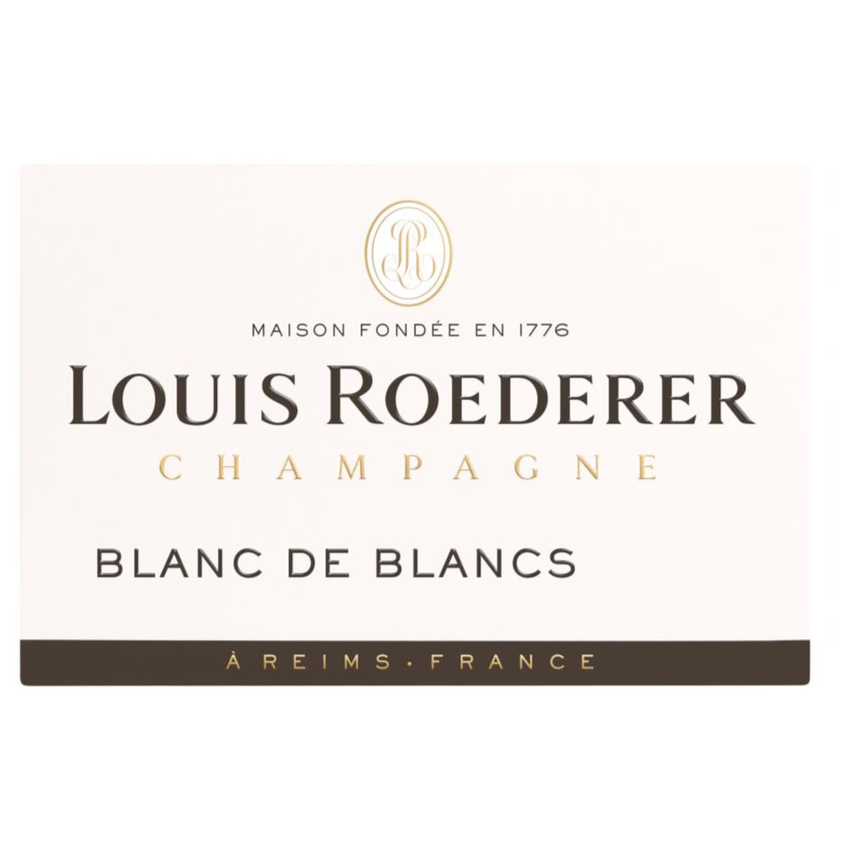 Louis Roederer Blanc de Blancs 2009 Front Label