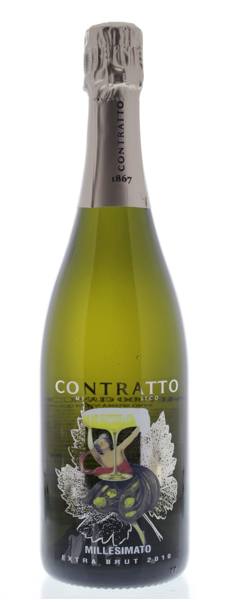 Contratto Millesimato Extra Brut 2010 Front Bottle Shot