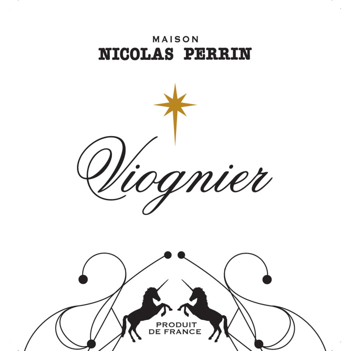 Maison Nicolas Perrin Viognier 2014 Front Label