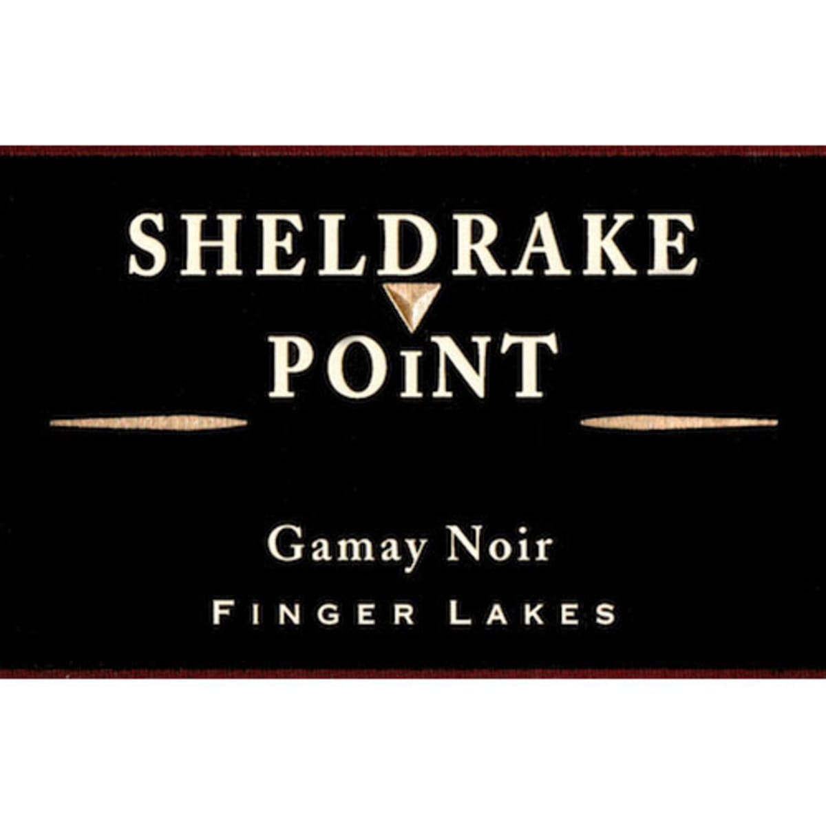 Sheldrake Point Gamay Noir 2014 Front Label