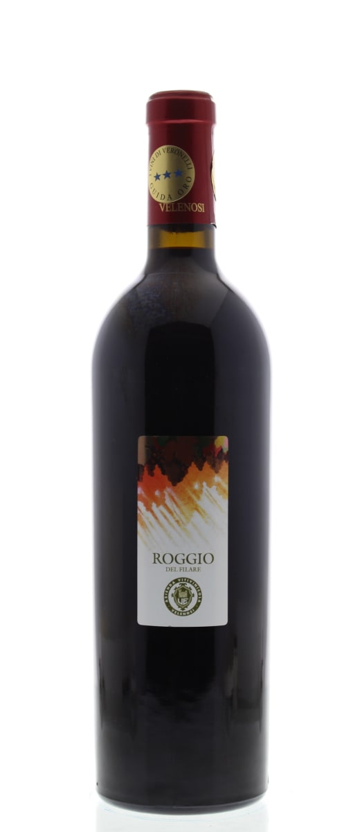 Velenosi Roggio del Filare 2009 Front Bottle Shot