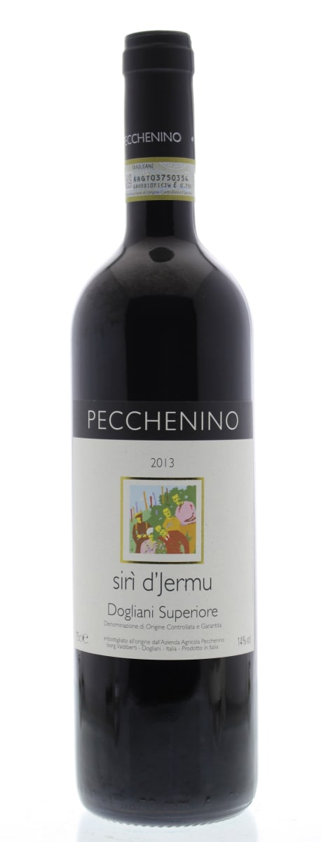 Pecchenino Siri d'Jermu Dogliani Superiore Dolcetto 2013 Front Bottle Shot