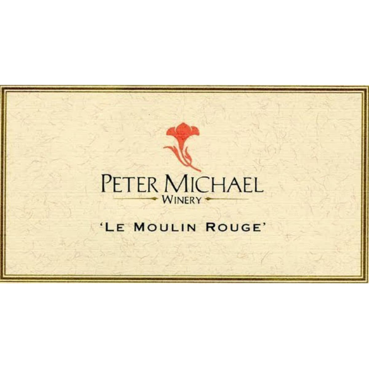 Peter Michael Le Moulin Rouge Pinot Noir (1.5 Liter Magnum) 2003 Front Label