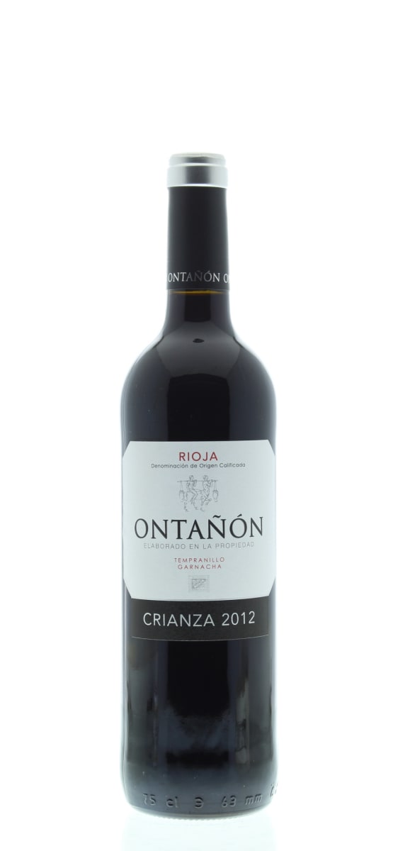 Bodegas Ontanon Crianza 2012 Front Bottle Shot