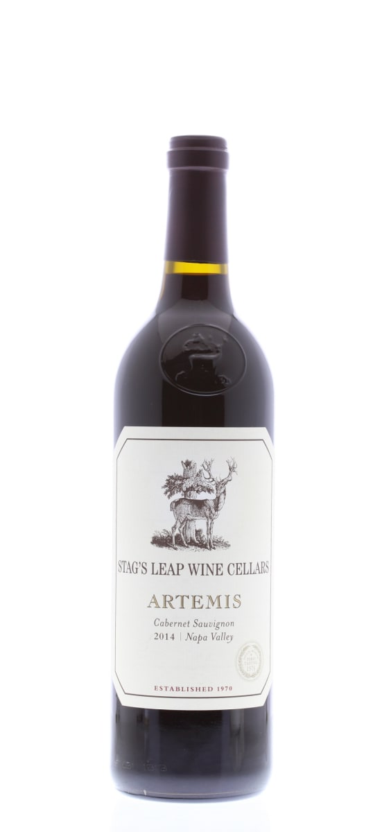 Stag's Leap Wine Cellars Artemis Cabernet Sauvignon 2014 Front Bottle Shot