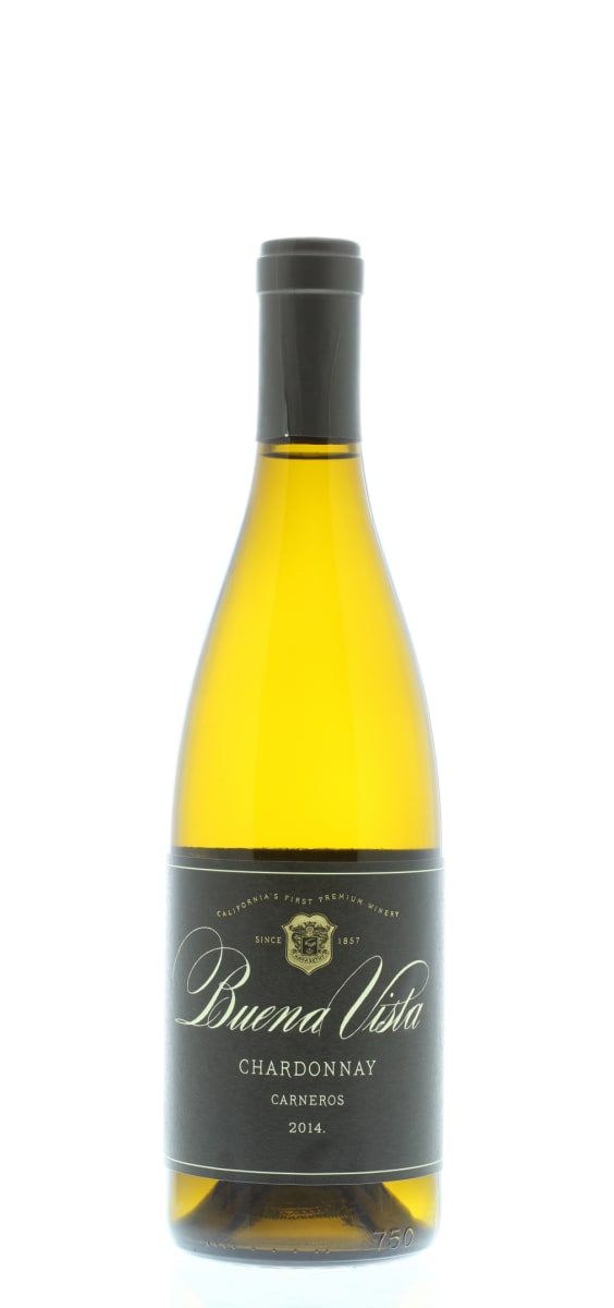 Buena Vista Carneros Chardonnay 2014 Front Bottle Shot